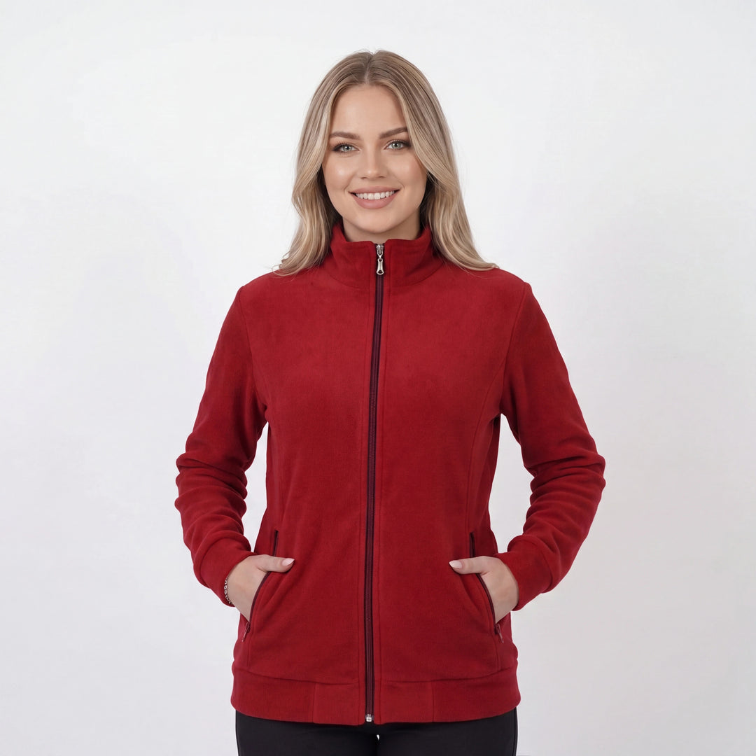 Ameliyathane Ceketi Bordo Polar