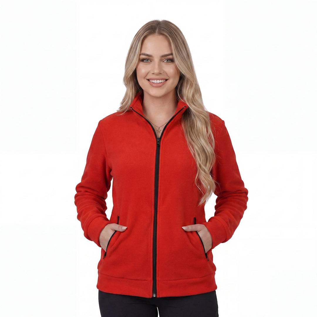 Ameliyathane Ceketi Kırmızı Polar