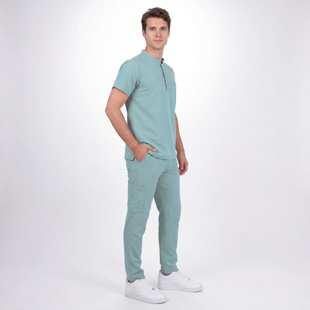 Premium Likralı Lotus Seri Erkek Benetton Üniforma Takımı